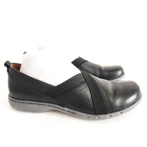 Cobb Hill by Rockport Penfield Envelope Leather Comfort Shoe Black Womens Size 9